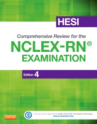 cover image - HESI Comprehensive Review for the NCLEX-RN® Examination - Elsevier eBook on VitalSource,4th Edition
