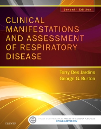 cover image - Clinical Manifestations and Assessment of Respiratory Disease - Elsevier eBook on VitalSource,7th Edition