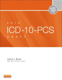 cover image - 2014 ICD-10-PCS Draft Edition - Elsevier eBook on VitalSource