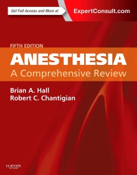 cover image - Anesthesia: A Comprehensive Review,5th Edition