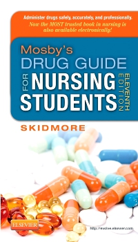 cover image - Mosby's Drug Guide for Nursing Students - Elsevier eBook on VitalSource,11th Edition