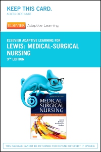 cover image - Elsevier Adaptive Learning for Medical-Surgical Nursing (Access Card),9th Edition