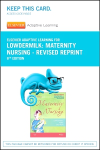 cover image - Elsevier Adaptive Learning for Maternity Nursing - Revised Reprint (Access Card),8th Edition