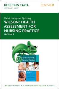 cover image - Elsevier Adaptive Learning for Health Assessment for Nursing Practice (Access Card),5th Edition