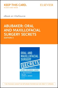 cover image - Oral and Maxillofacial Surgery Secrets - Elsevier eBook on VitalSource (Retail Access Card),3rd Edition