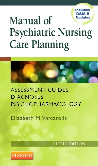 cover image - Manual of Psychiatric Nursing Care Planning - Elsevier eBook on VitalSource,5th Edition