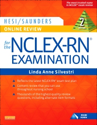 cover image - HESI/Saunders Online Review for the NCLEX-RN Examination (2 Year),2nd Edition