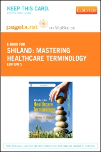 cover image - Mastering Healthcare Terminology - Elsevier eBook on VitalSource (Retail Access Card),5th Edition