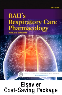 cover image - Rau's Respiratory Care Pharmacology - Text and Workbook Package,9th Edition