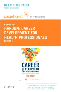 cover image - Career Development for Health Professionals - Elsevier eBook on VitalSource (Retail Access Card),4th Edition