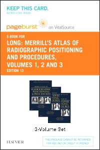 cover image - Merrill's Atlas of Radiographic Positioning and Procedures - Elsevier eBook on VitalSource (Retail Access Card),13th Edition