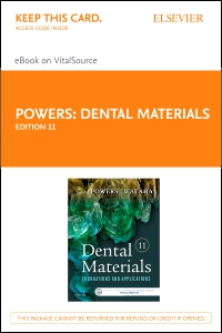 cover image - Dental Materials - Elsevier eBook on VitalSource (Retail Access Card),11th Edition