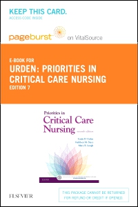 cover image - Priorities in Critical Care Nursing - Elsevier eBook on VitalSource (Retail Access Card),7th Edition
