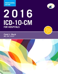 cover image - 2016 ICD-10-CM Hospital Professional Edition - Elsevier eBook on VitalSource