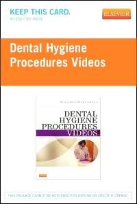 cover image - Dental Hygiene Procedures Videos - eCommerce Version,1st Edition