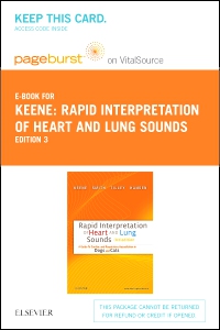 cover image - Rapid Interpretation of Heart and Lung Sounds - Elsevier eBook on VitalSource (Retail Access Card),3rd Edition