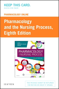 cover image - Pharmacology Online for Pharmacology and the Nursing Process - (Retail Access Card),8th Edition