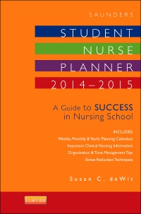 cover image - Saunders Student Nurse Planner, 2014-2015 - Elsevier eBook on VitalSource,10th Edition
