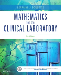 cover image - Mathematics for the Clinical Laboratory,3rd Edition
