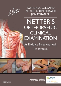 cover image - Netter's Orthopaedic Clinical Examination Elsevier eBook on VitalSource,3rd Edition