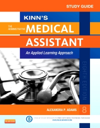 cover image - Study Guide for Kinn's The Administrative Medical Assistant - Elsevier eBook on VitalSource,8th Edition