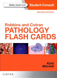 cover image - Robbins and Cotran Pathology Flash Cards,2nd Edition