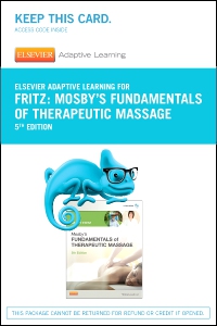 cover image - Elsevier Adaptive Learning for Mosby's Fundamentals of Therapeutic Massage (Access Card),5th Edition