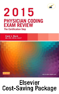 cover image - Physician Coding Exam Review 2015 - Elsevier eBook on VitalSource + Evolve Access (Retail Access Cards),1st Edition
