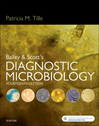 cover image - Bailey & Scott's Diagnostic Microbiology,14th Edition