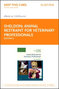cover image - Animal Restraint for Veterinary Professionals - Elsevier eBook on VitalSource (Retail Access Card),2nd Edition