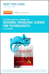 cover image - Elsevier Adaptive Learning for Radiologic Science for Technologists (Access Card),10th Edition