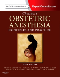 cover image - Chestnut's Obstetric Anesthesia: Principles and Practice Elsevier eBook on VitalSouce,5th Edition