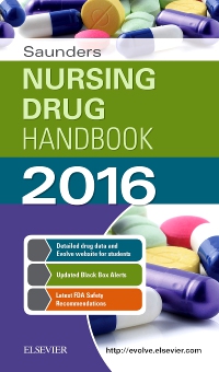 cover image - Saunders Nursing Drug Handbook 2016 - Elsevier eBook on VitalSource,1st Edition