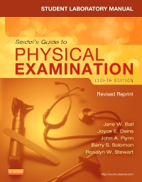 cover image - Student Laboratory Manual for Seidel's Guide to Physical Examination - Revised Reprint,8th Edition