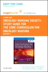 cover image - Study Guide for the Core Curriculum for Oncology Nursing - Elsevier eBook on VitalSource (Retail Access Card),5th Edition