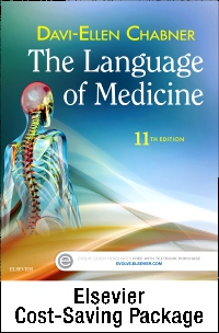 cover image - Medical Terminology Online with Elsevier Adaptive Learning for The Language of Medicine (Access Code and Textbook Package),11th Edition