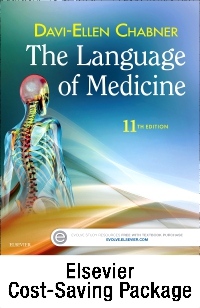 cover image - The Language of Medicine - Text and Elsevier Adaptive Learning Package,11th Edition