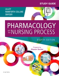 cover image - Study Guide for Pharmacology and the Nursing Process,8th Edition