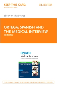 cover image - Spanish and the Medical Interview Elsevier eBook on VitalSource (Retail Access Card),2nd Edition