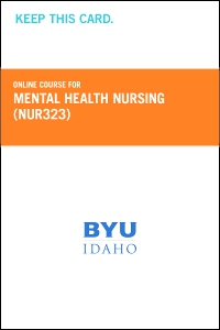 cover image - Mental Health Nursing Course Fee (NUR323CF),1st Edition
