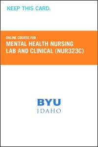 cover image - Mental Health Nursing Lab and Clinical Course Fee (NUR323C CF),1st Edition
