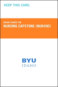 cover image - Nursing Capstone Course Fee (NUR490CF)