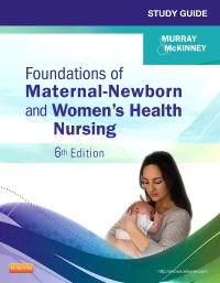cover image - Study Guide for Foundations of Maternal Newborn and Womens Health Nursing - Elsevier eBook on VitalSource,6th Edition