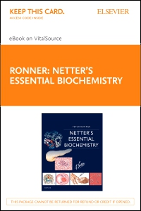 cover image - Netter's Essential Biochemistry Elsevier eBook on VitalSource (Retail Access Card)