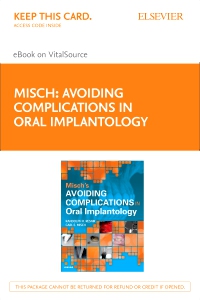 cover image - Misch's Avoiding Complications in Oral Implantology - Elsevier eBook on VitalSource (Retail Access Card)