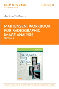 cover image - Workbook for Radiographic Image Analysis - Elsevier eBook on VitalSource (Retail Access Card),4th Edition