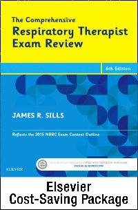 cover image - The Comprehensive Respiratory Therapist Exam Review- Elsevier eBook on VitalSource + Evolve Exam Review Access (Retail Access Cards),6th Edition