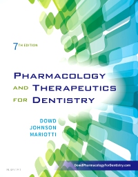 cover image - Pharmacology and Therapeutics for Dentistry,7th Edition