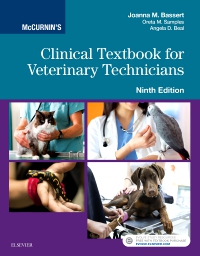 cover image - McCurnin's Clinical Textbook for Veterinary Technicians,9th Edition
