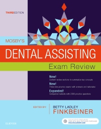 cover image - Mosby's Dental Assisting Exam Review,3rd Edition
